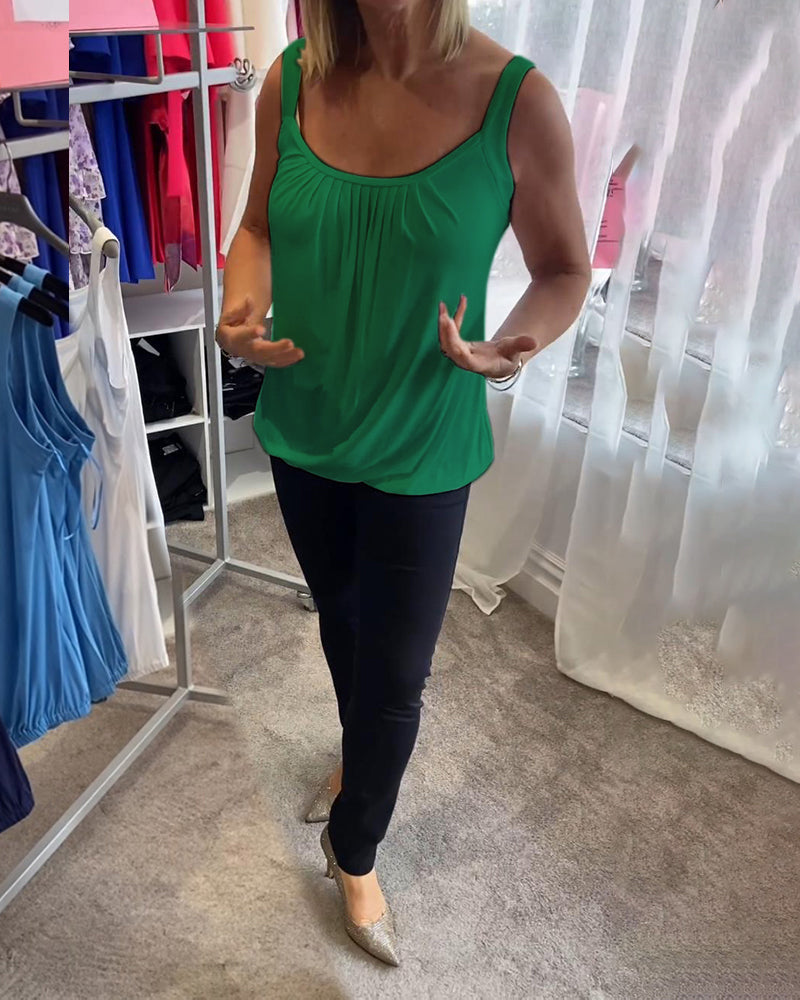 Corina - Softtouch-Tanktop mit U-Ausschnitt