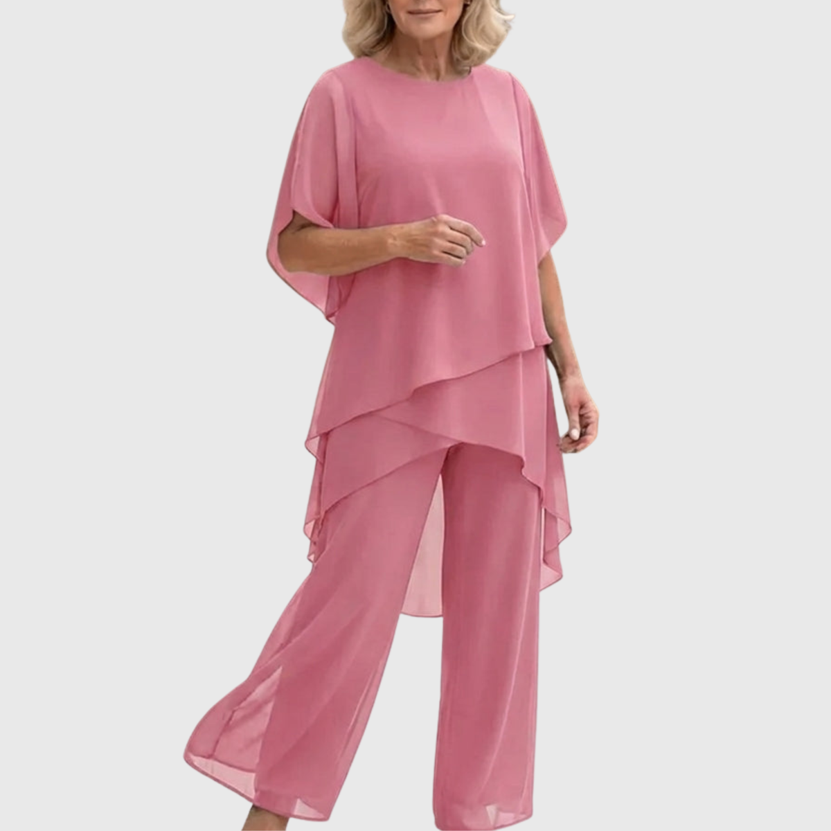 ELARA | Fließendes Palazzo Set für eleganten Komfort und Stil