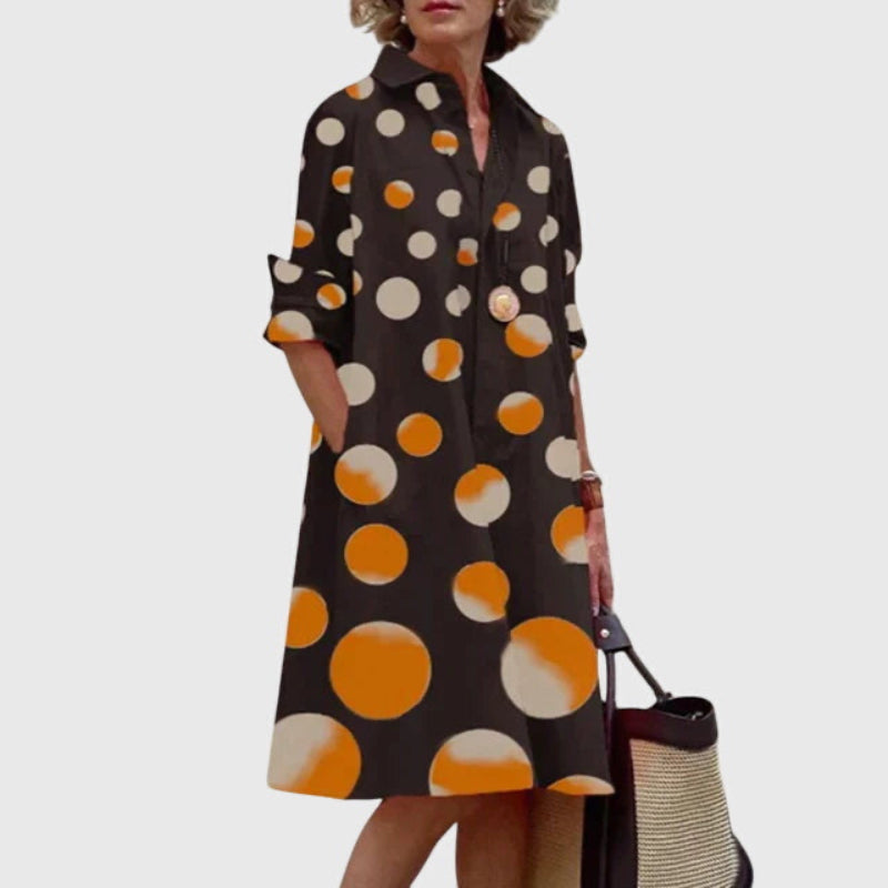 Oshadi - Elegantes Mini Kleid Mit Tasche