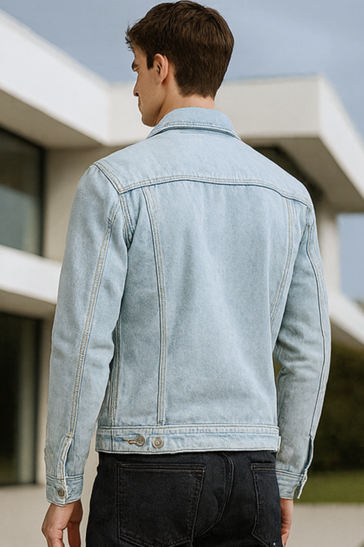 Tobias | Stylische Herren Jeansjacke im modernen Schnitt