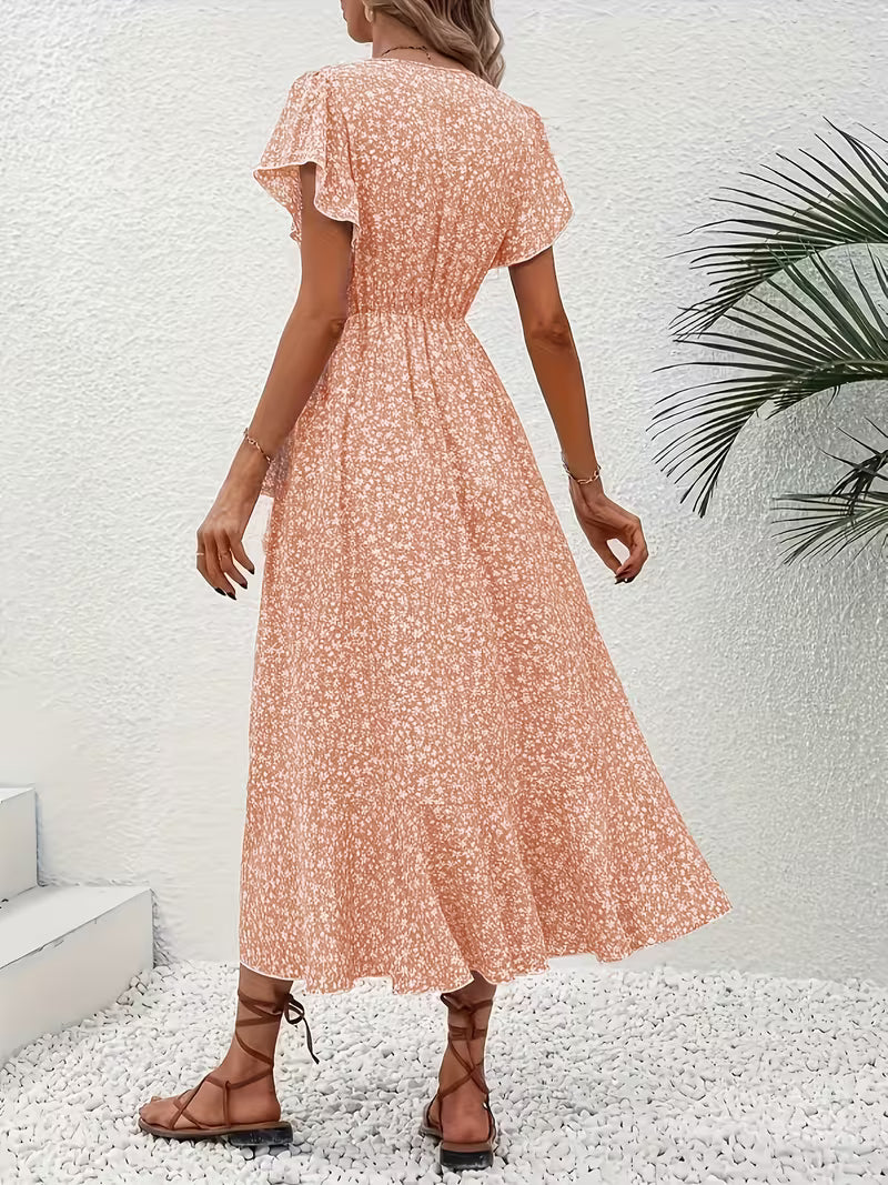 Elara | Fließendes, Bauch-umspielendes Wickelkleid