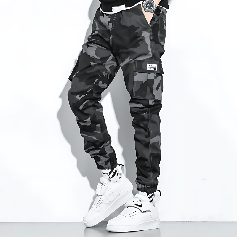 Paul | Camo Cargo Hose Herren in stilvoller Ausführung