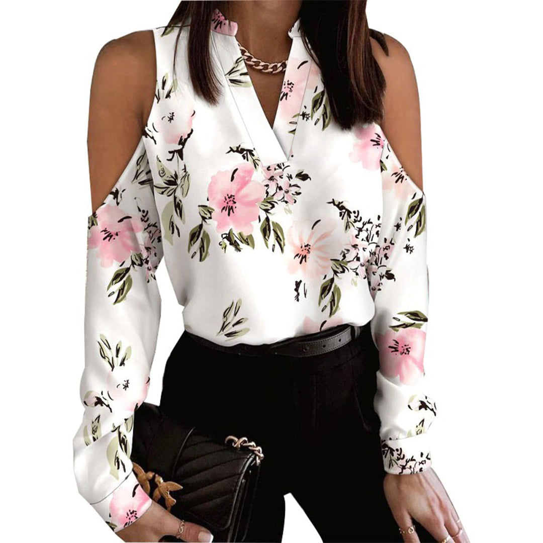 CASSIDY | Elegante Bluse mit V-Ausschnitt