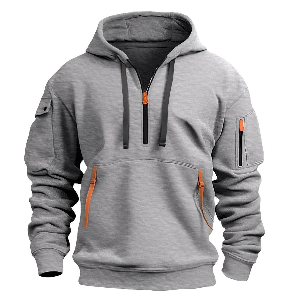 Burton - Moderner Hoodie mit halbem Reißverschluss