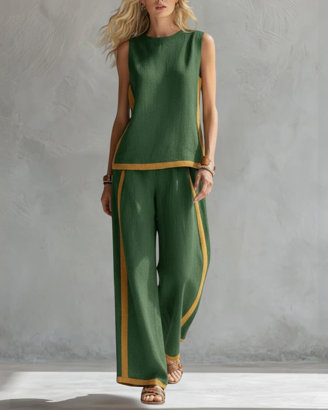 Leila | Elegantes Zweiteiliges Set mit Modernem Touch