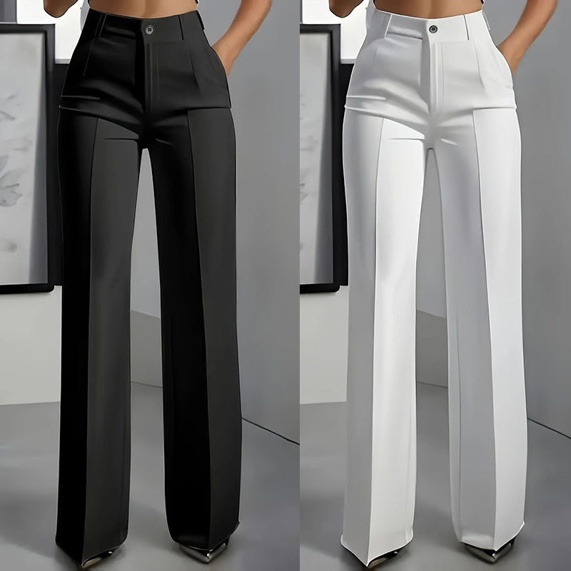 Britta | Damen Anzughose Hohe Taille Business Elegant