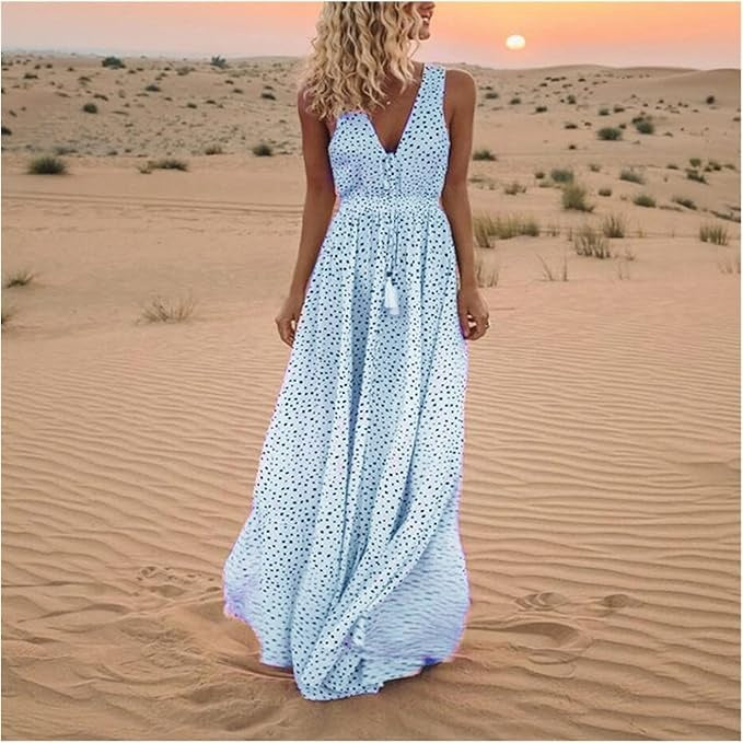 Gayle - Bohemian Maxi Kleid