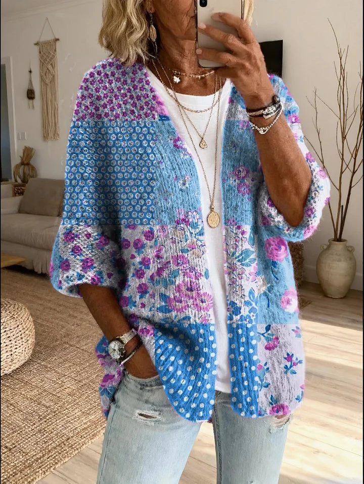 Stevena – Pullover Mit Elegantem Blumenmuster