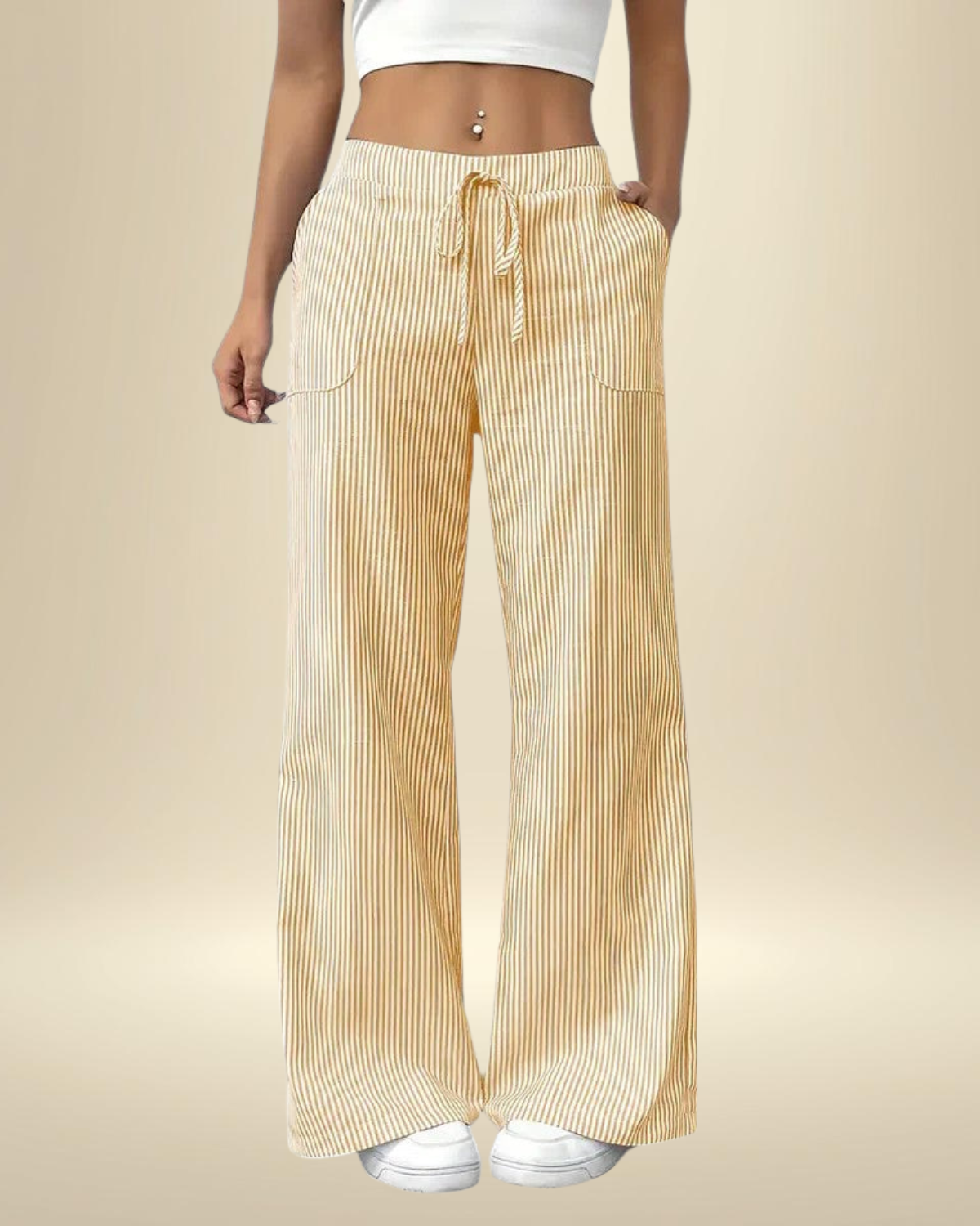 Mirayne - Fließende Wide-Leg-Hose
