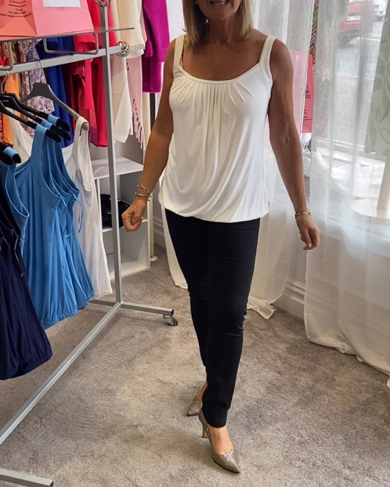 Corina - Softtouch-Tanktop mit U-Ausschnitt