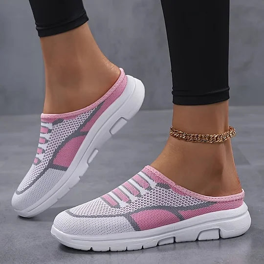 Schicke und atmungsaktive Damen Slip-On Mesh Sneakers
