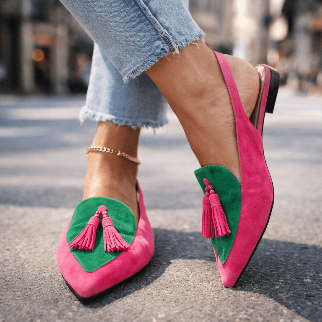 Belvara - Hochwertige Slingback-Ballerinas
