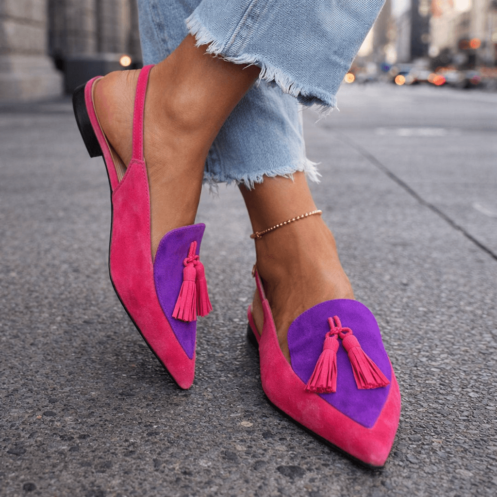 Belvara - Hochwertige Slingback-Ballerinas
