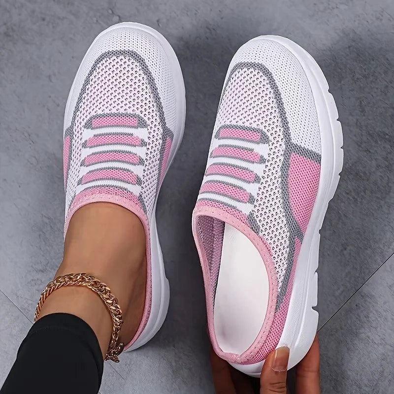 Schicke und atmungsaktive Damen Slip-On Mesh Sneakers