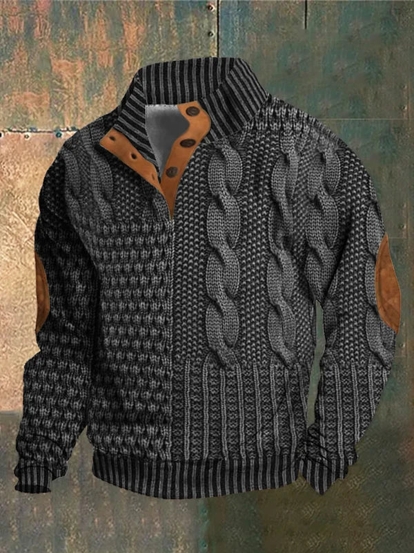 Basil™ – 3D-Print Pullover mit Muster