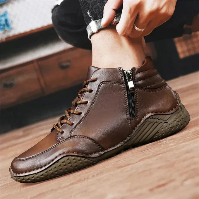 Elias | Wadenhohe Lederstiefel für Herren