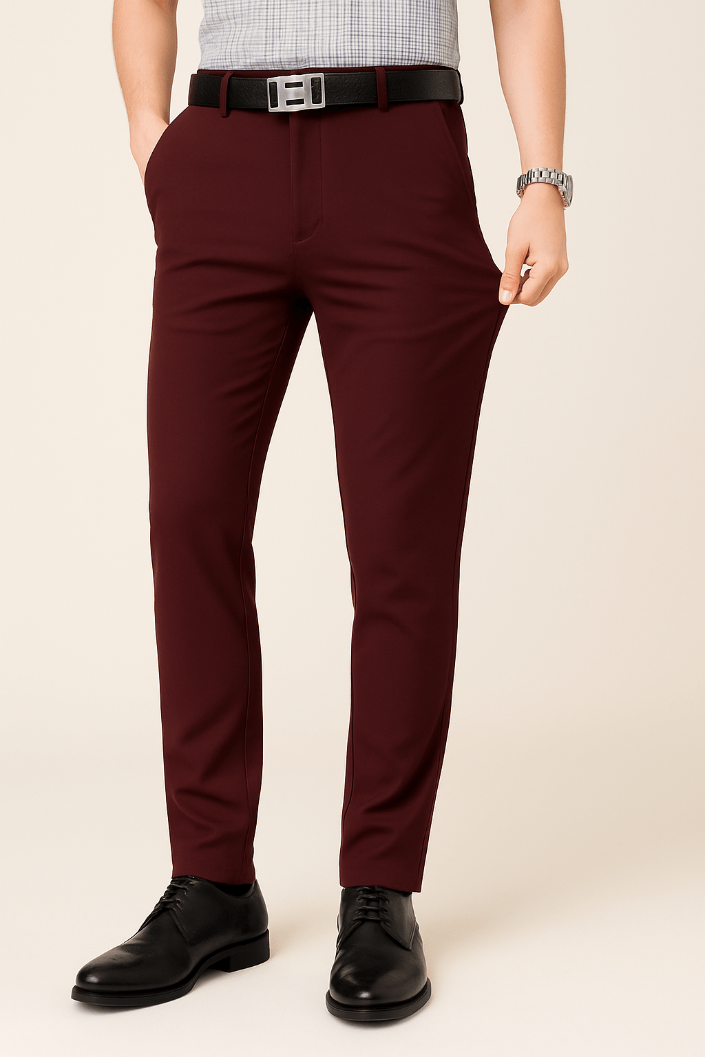 Anzughose Herren | Knitterarm & Gepflegter Fall