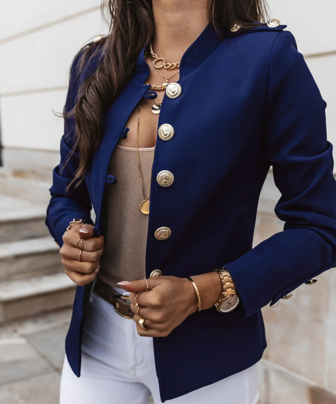 OLIVE -  Stylische Jacke für den Herbst