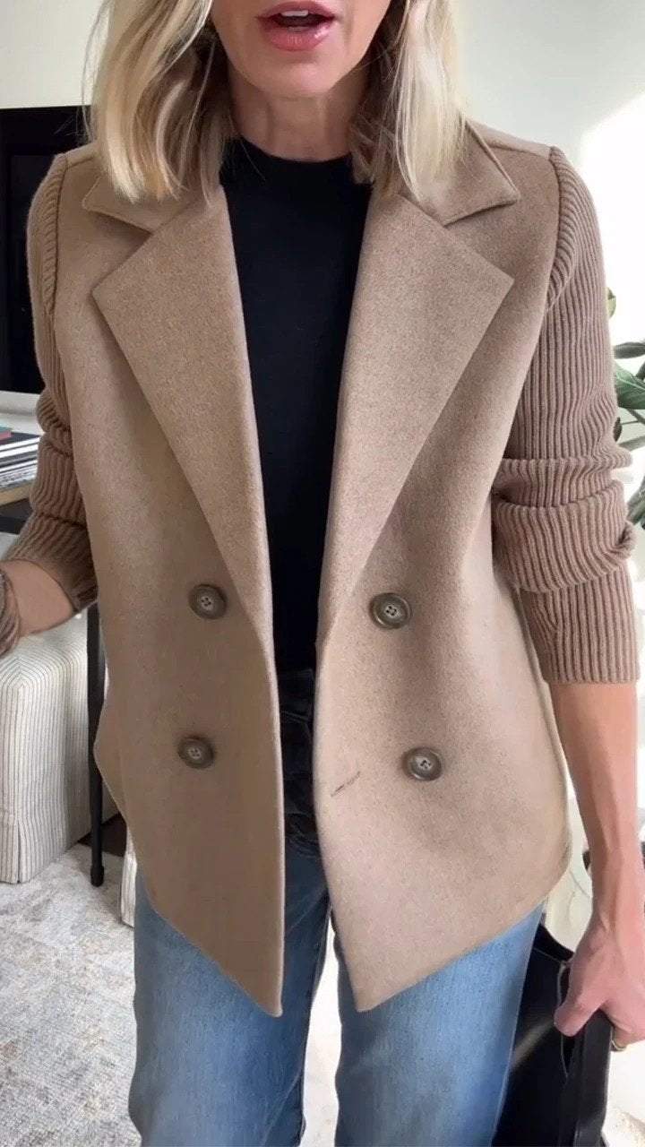 Blazer Damen | Doppelreiher-Design & Komfortärmel