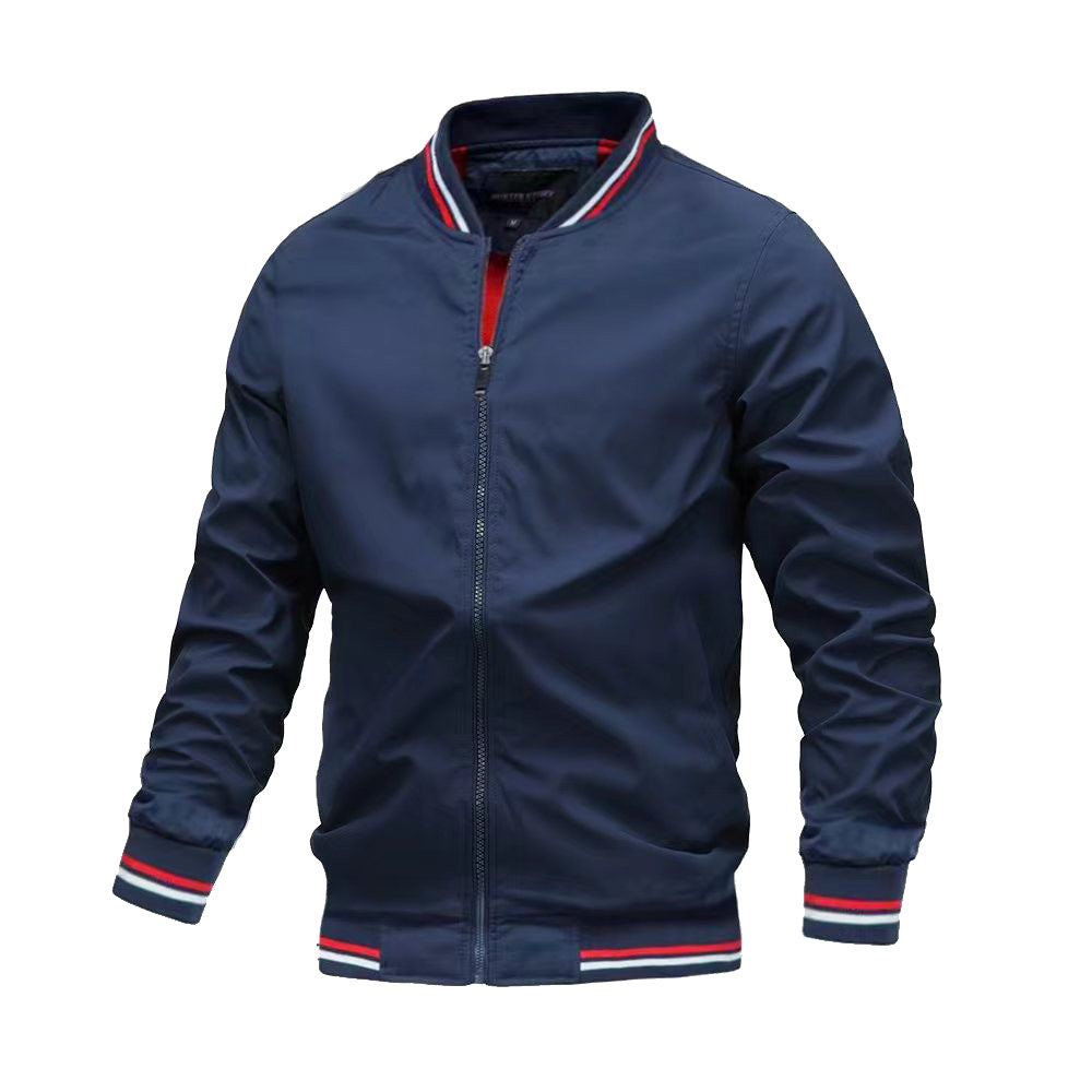 Bomberjacke Herren | Stehkragen & Leicht für Übergangszeit