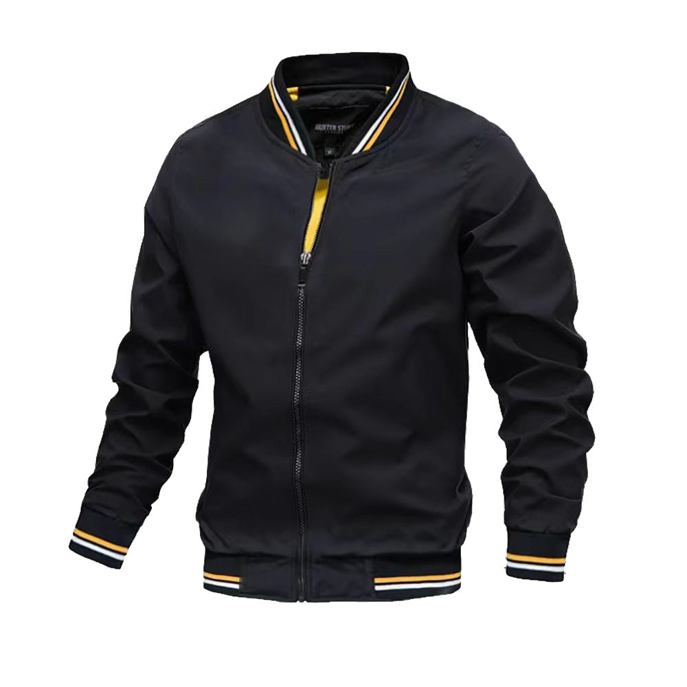 Bomberjacke Herren | Stehkragen & Leicht für Übergangszeit