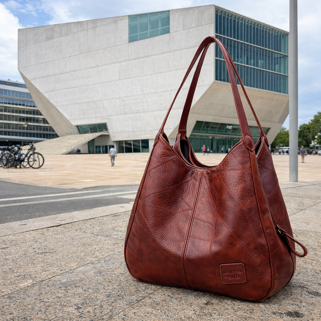 Mavise – Ledertasche über die Schulter