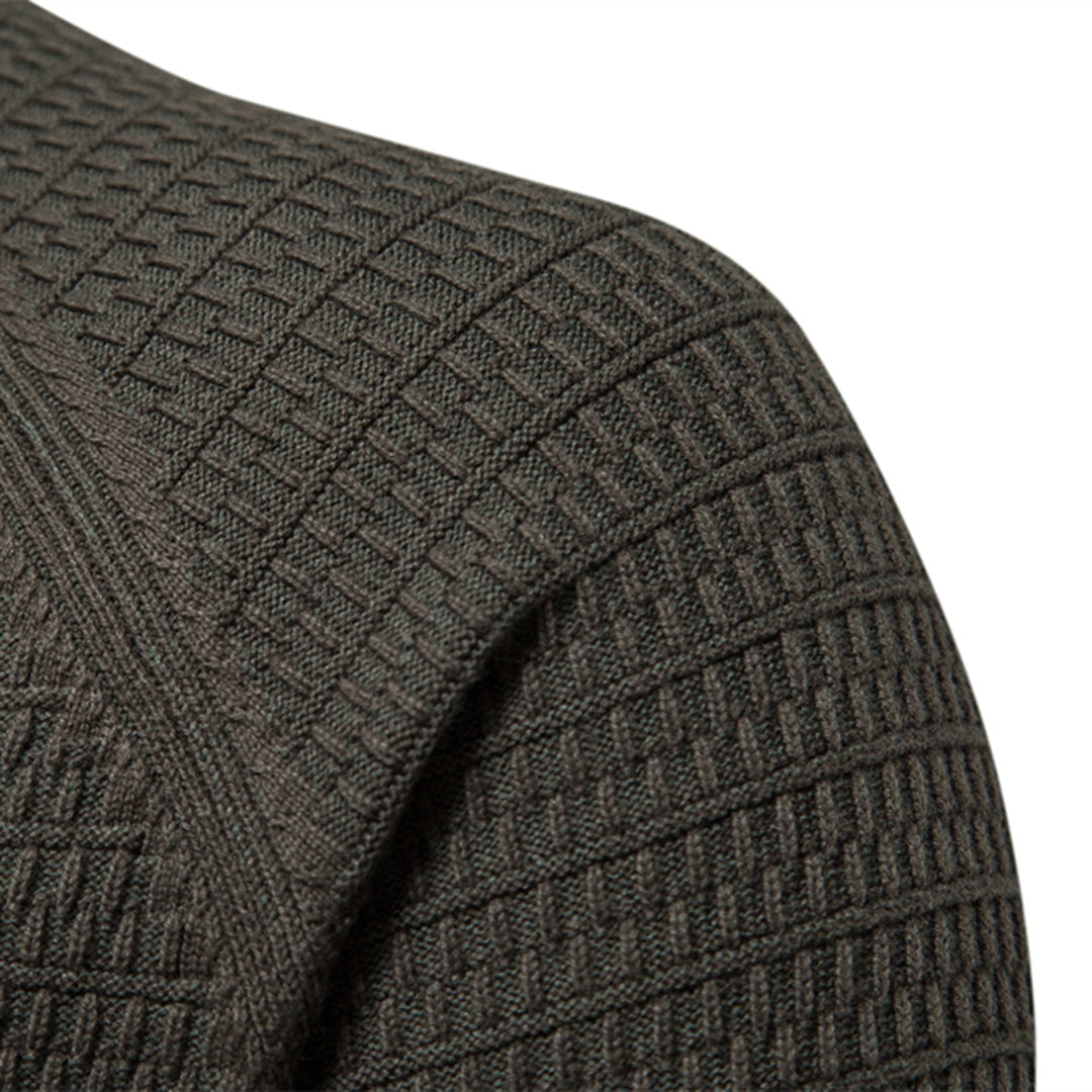 FELTON - Klassisch gestrickt strickjacke