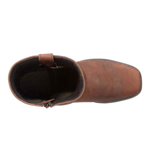 Cowboystiefel Herren | Seitlicher Reißverschluss & Rutschfester Halt