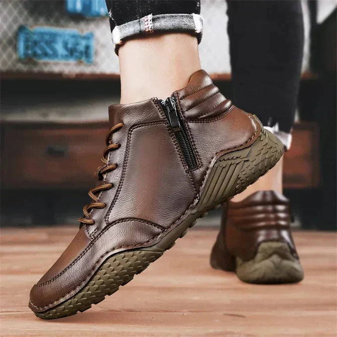 Elias | Wadenhohe Lederstiefel für Herren