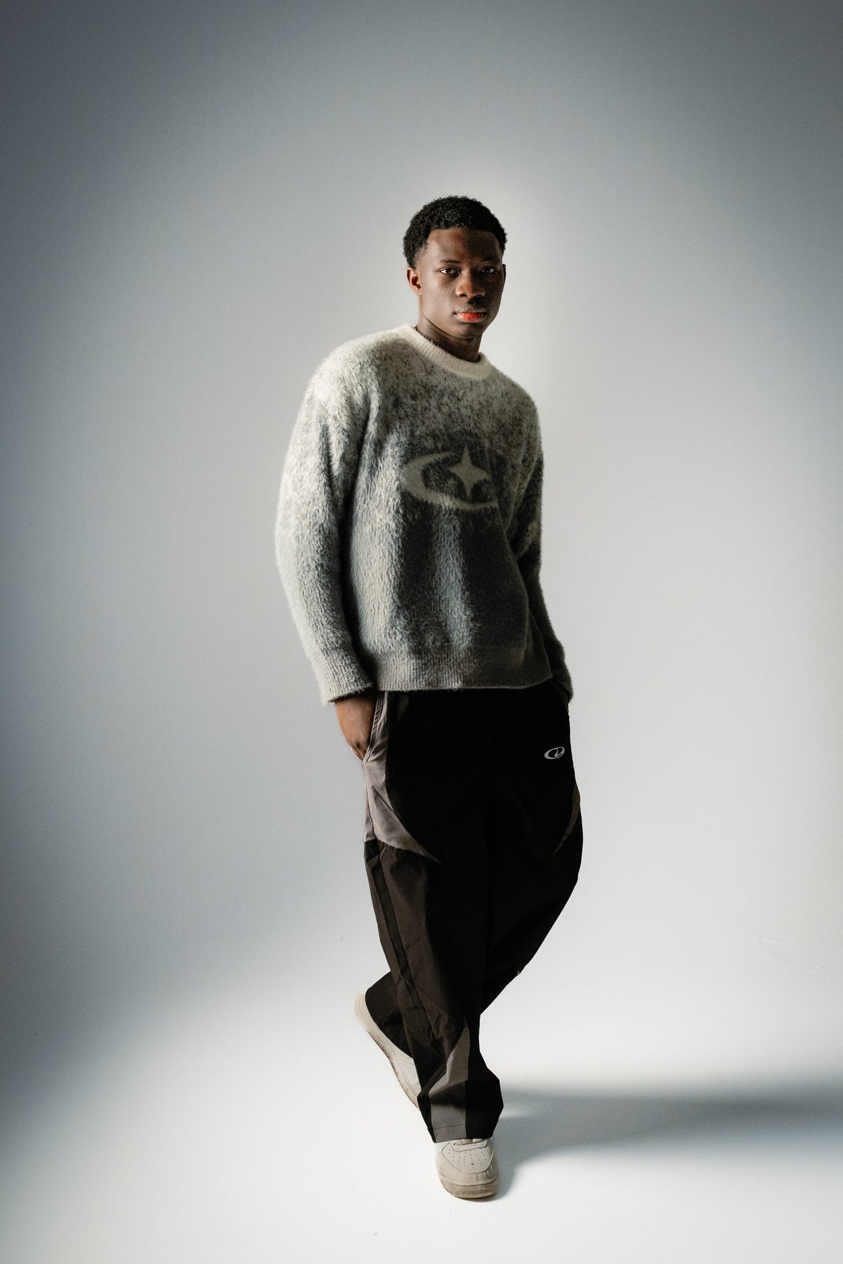 Fuzzy-Mohairpullover