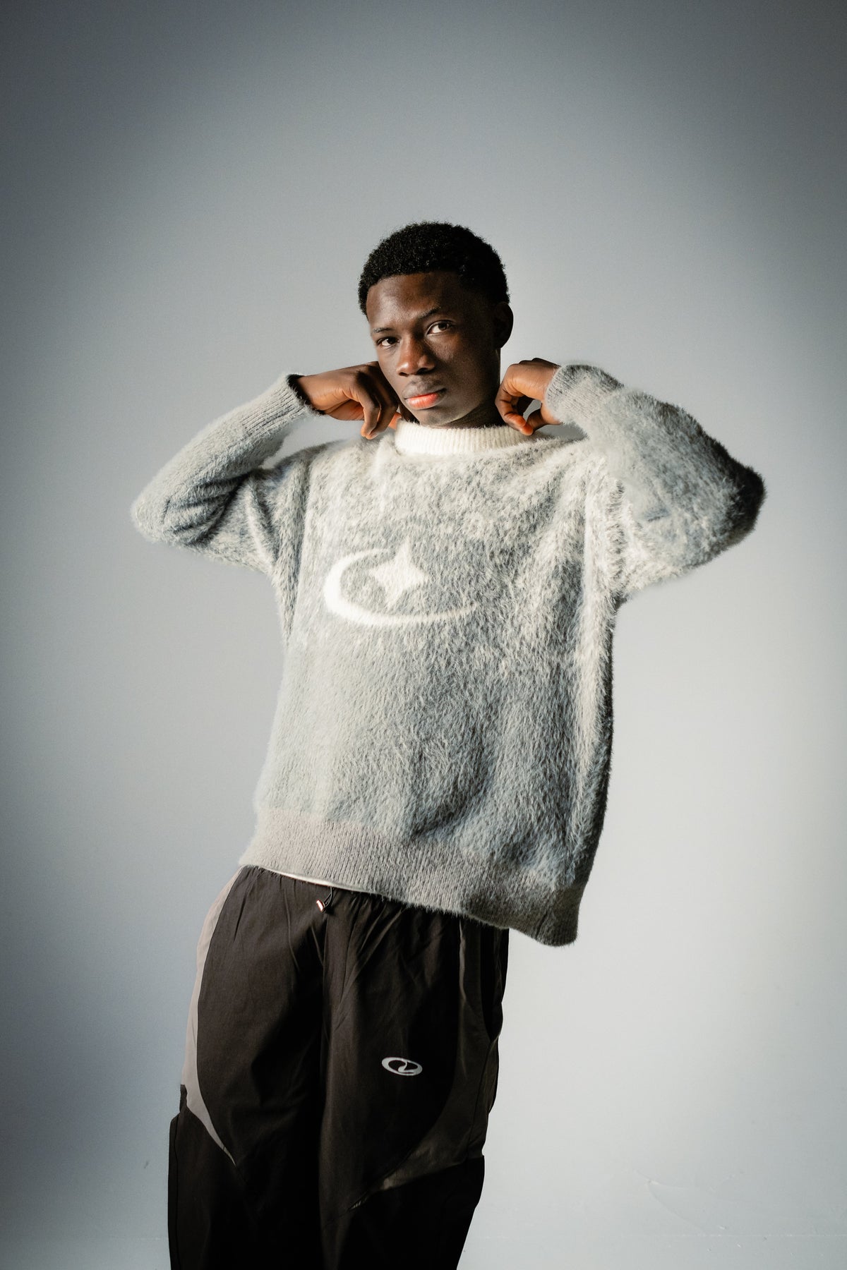 Fuzzy-Mohairpullover