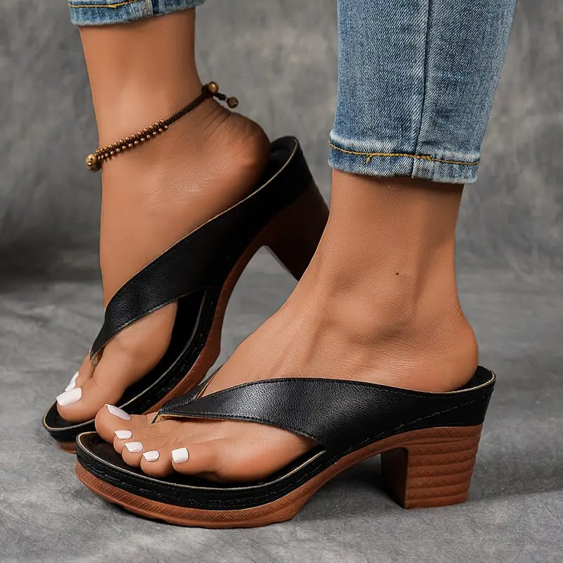 Marilyn- Elegante Damen Sandalen mit Absatz