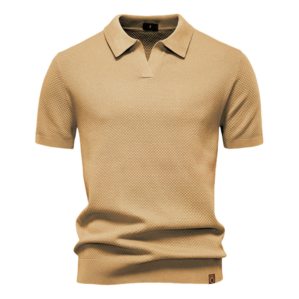 Luca | Exklusives Poloshirt mit moderner Struktur