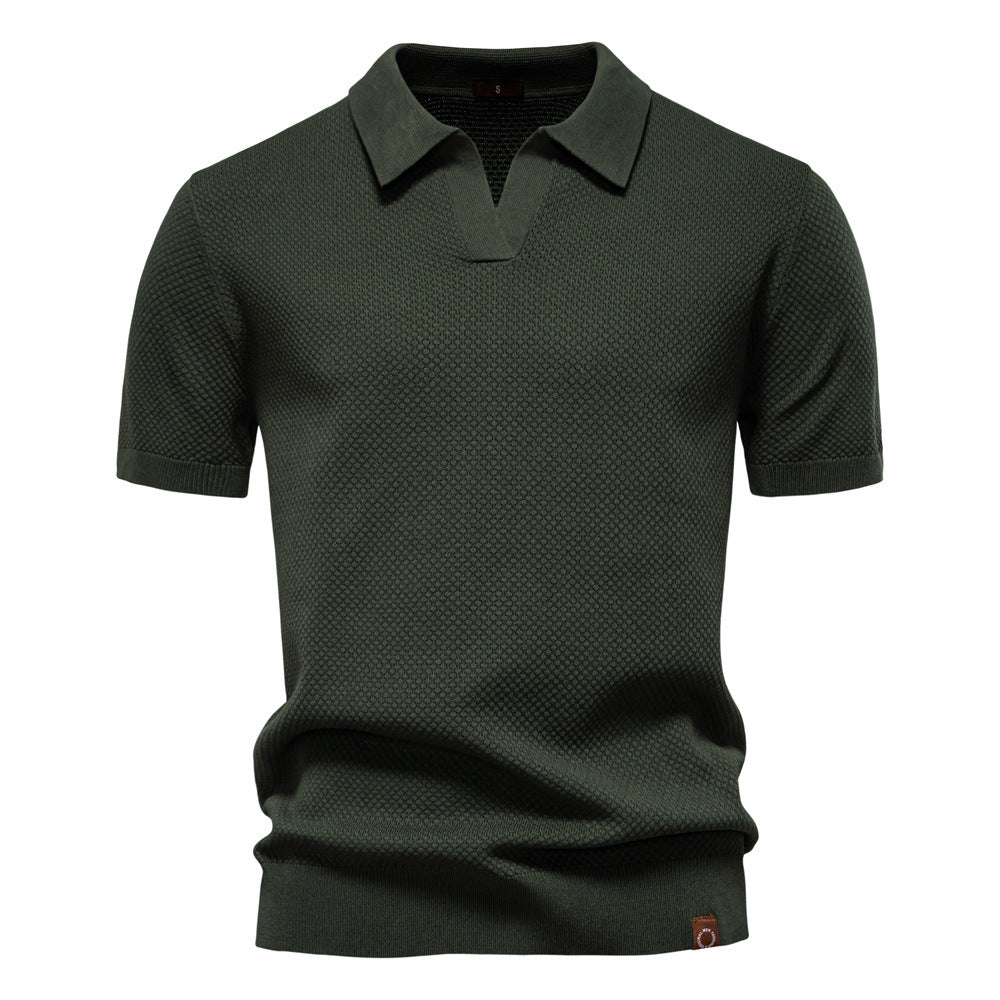 Luca | Exklusives Poloshirt mit moderner Struktur