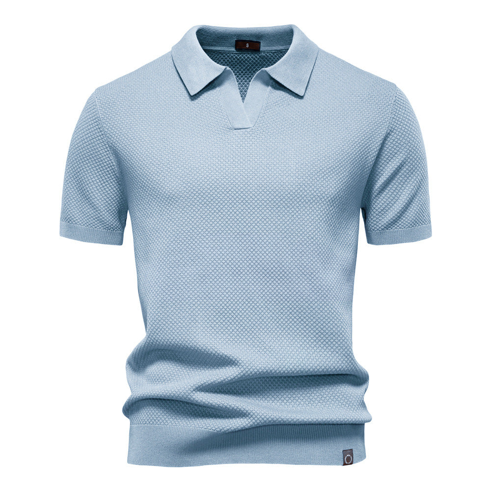 Luca | Exklusives Poloshirt mit moderner Struktur