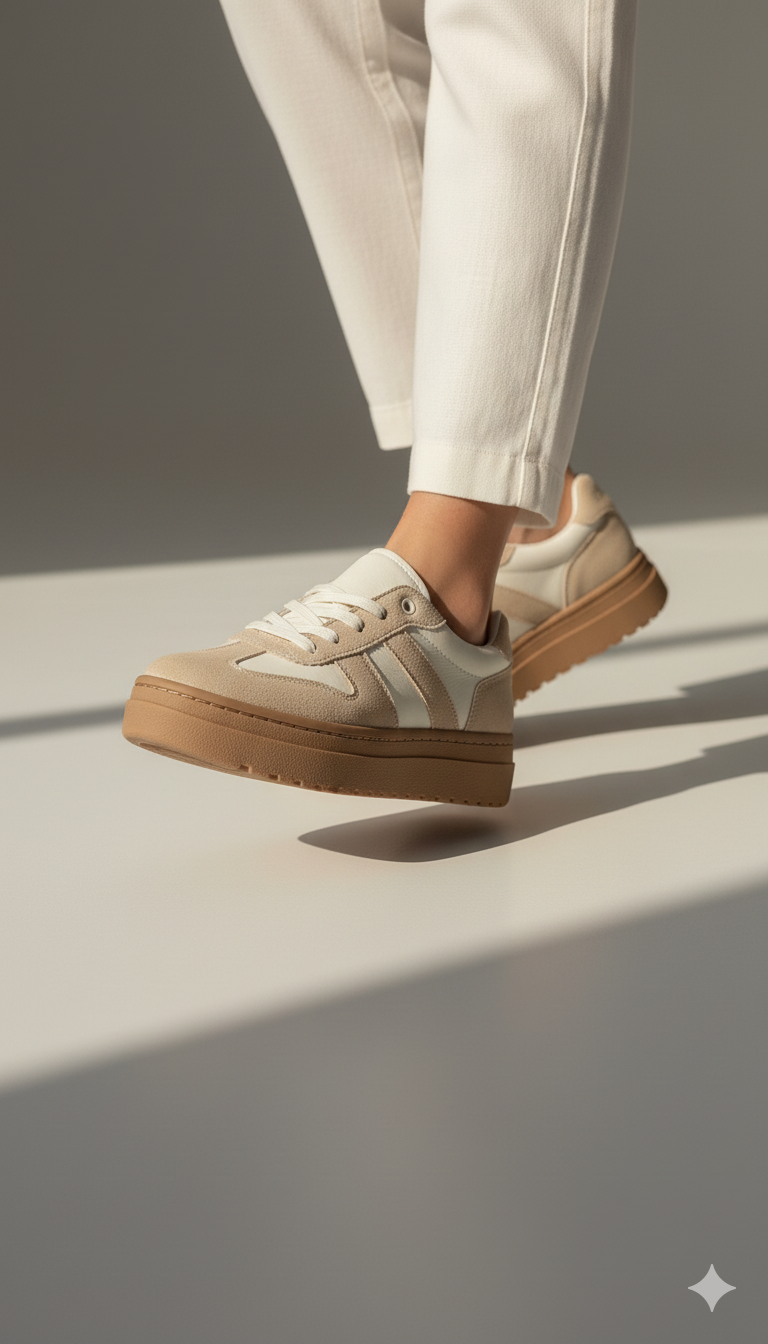 Luna | Damen Chunky Sneaker Streetstyle Komfort Modern