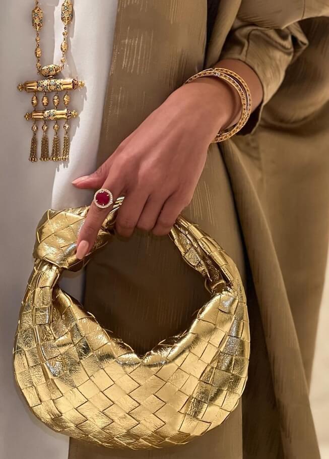 Gewebte Mini-Handtasche Damen | Elegantes Design & Luxuriöser Stil