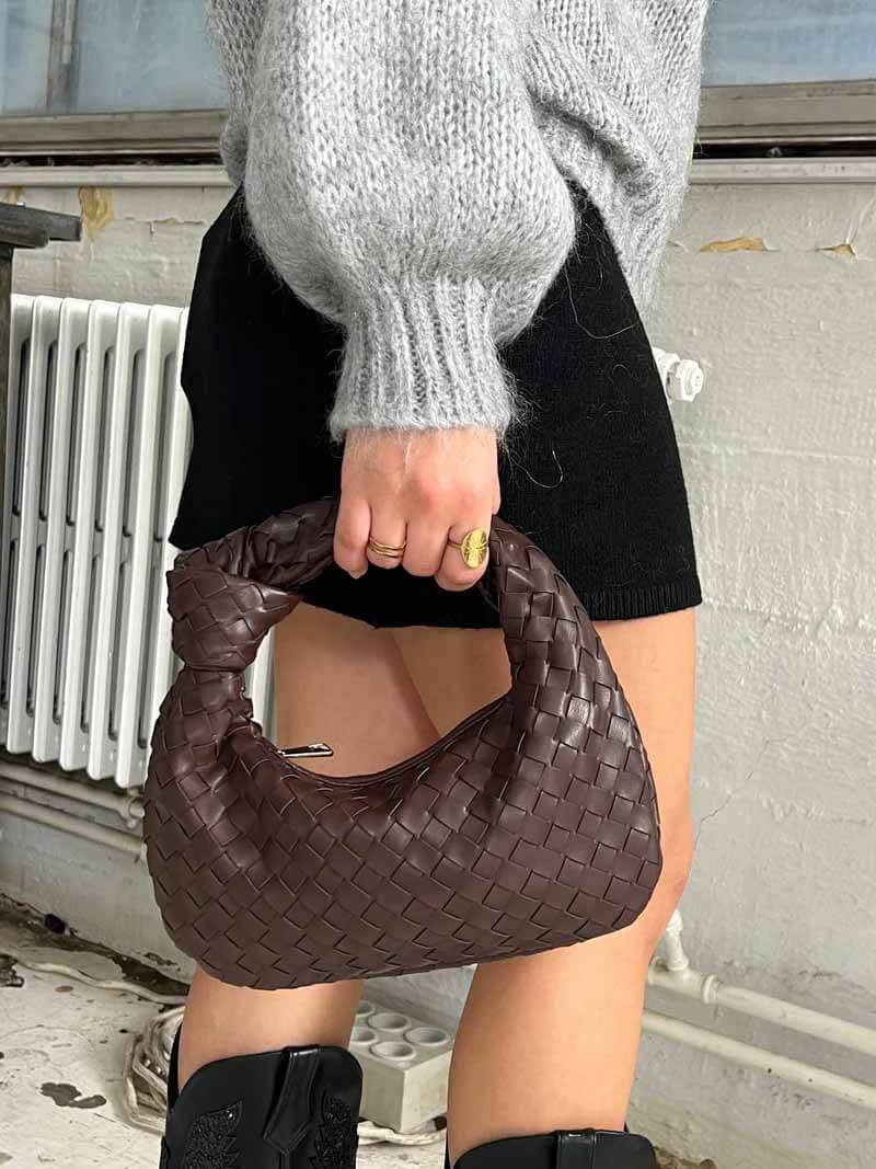 Gewebte Mini-Handtasche Damen | Elegantes Design & Luxuriöser Stil