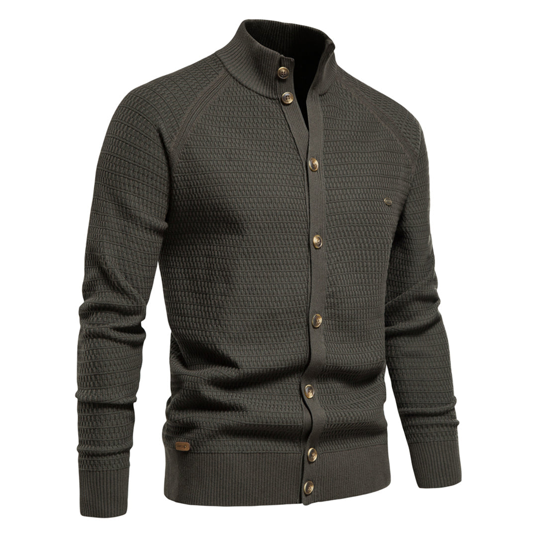 FELTON - Klassisch gestrickt strickjacke
