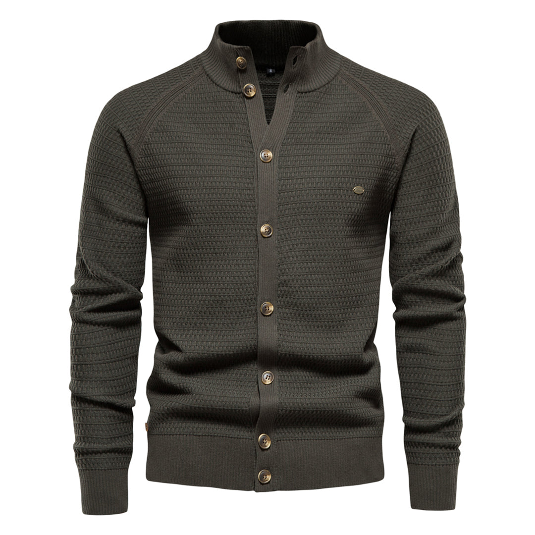 FELTON - Klassisch gestrickt strickjacke