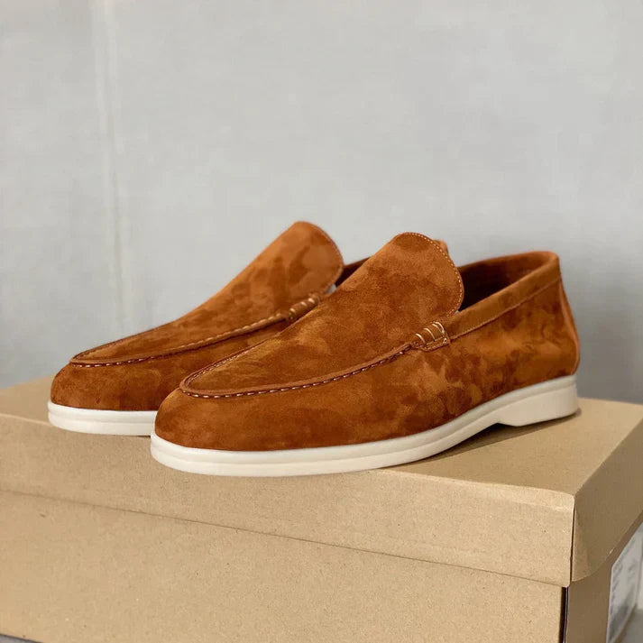 Gerhard | Herren Wildleder Loafer Schick Komfort Elegant