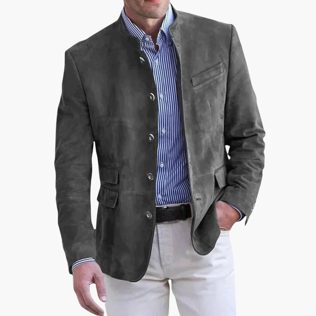Herren Blazer | Stehkragen & Smarter Look
