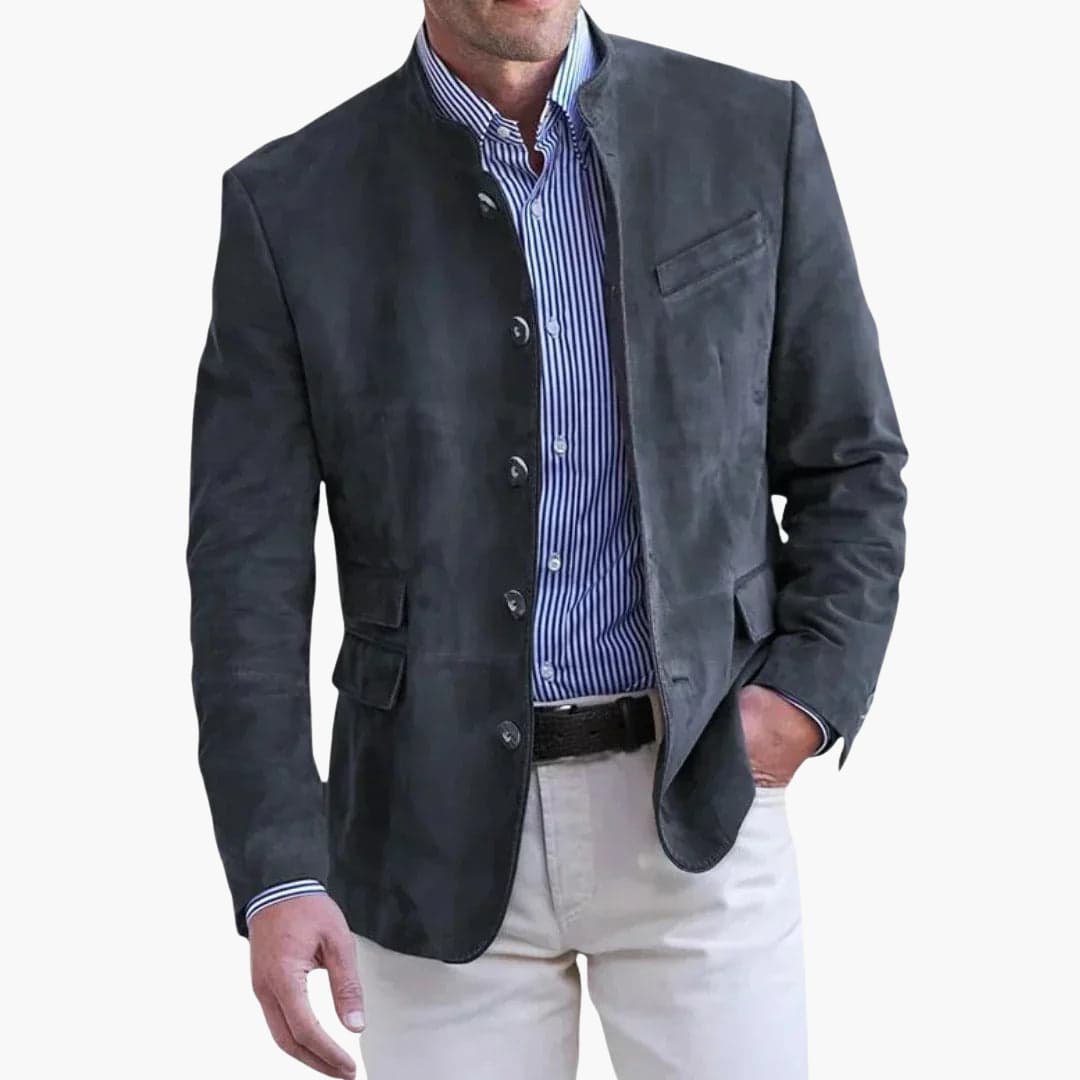 Herren Blazer | Stehkragen & Smarter Look