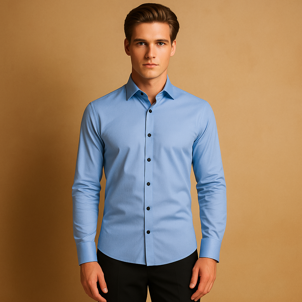 Herrenhemd | Langarm & klassischer Business-Look