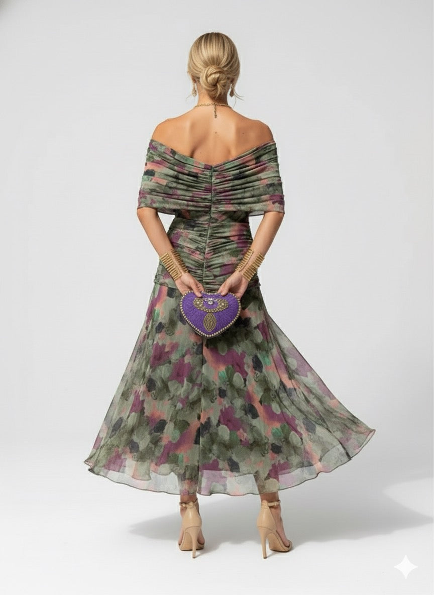 Manich – Fließendes Midikleid