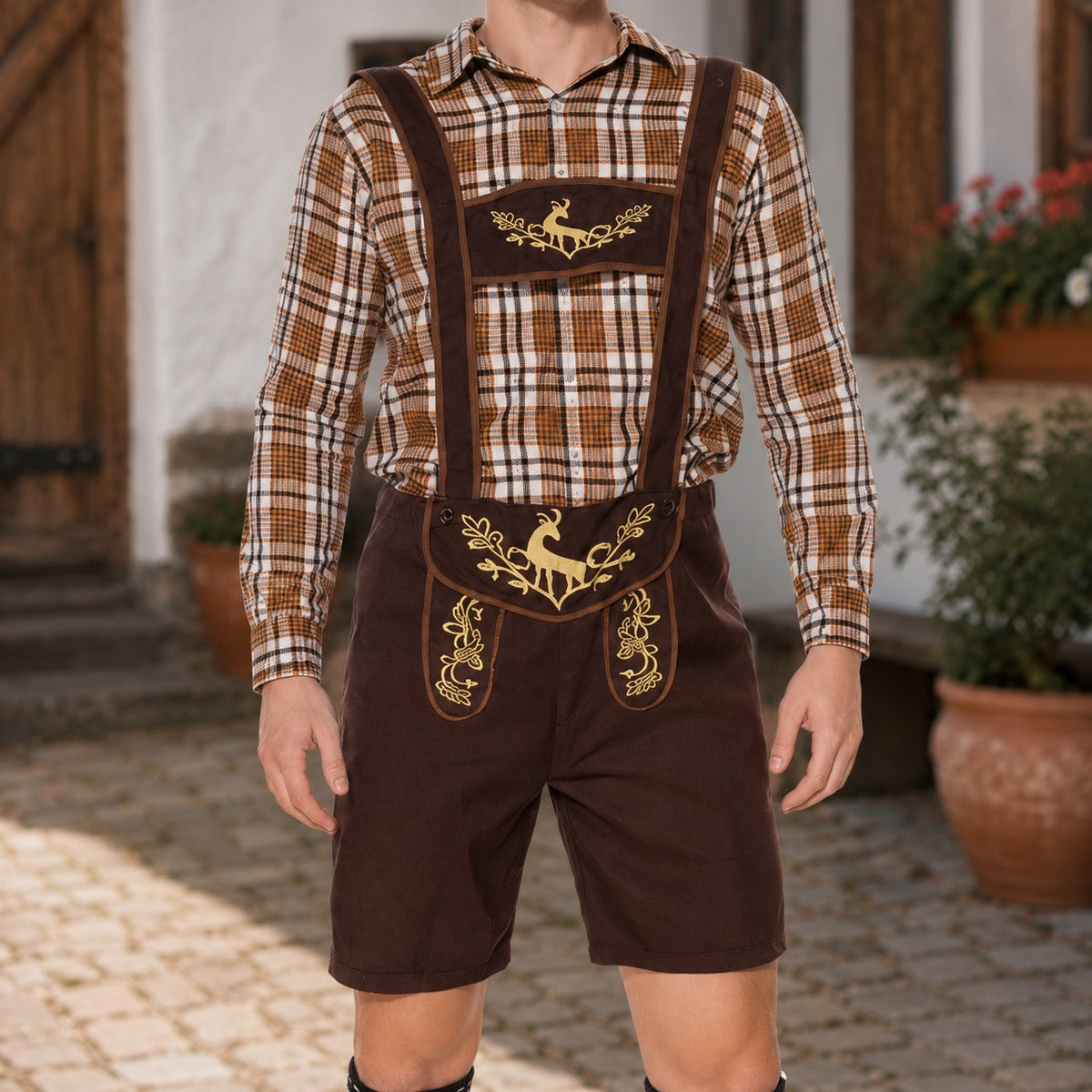 Dalton - Stilvolles Set mit langen Ärmeln für das Oktoberfest