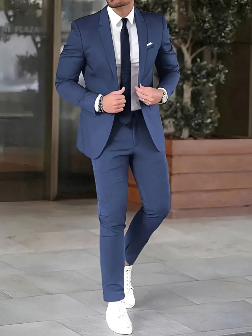 Zion - Formeller Slim Fit Anzug