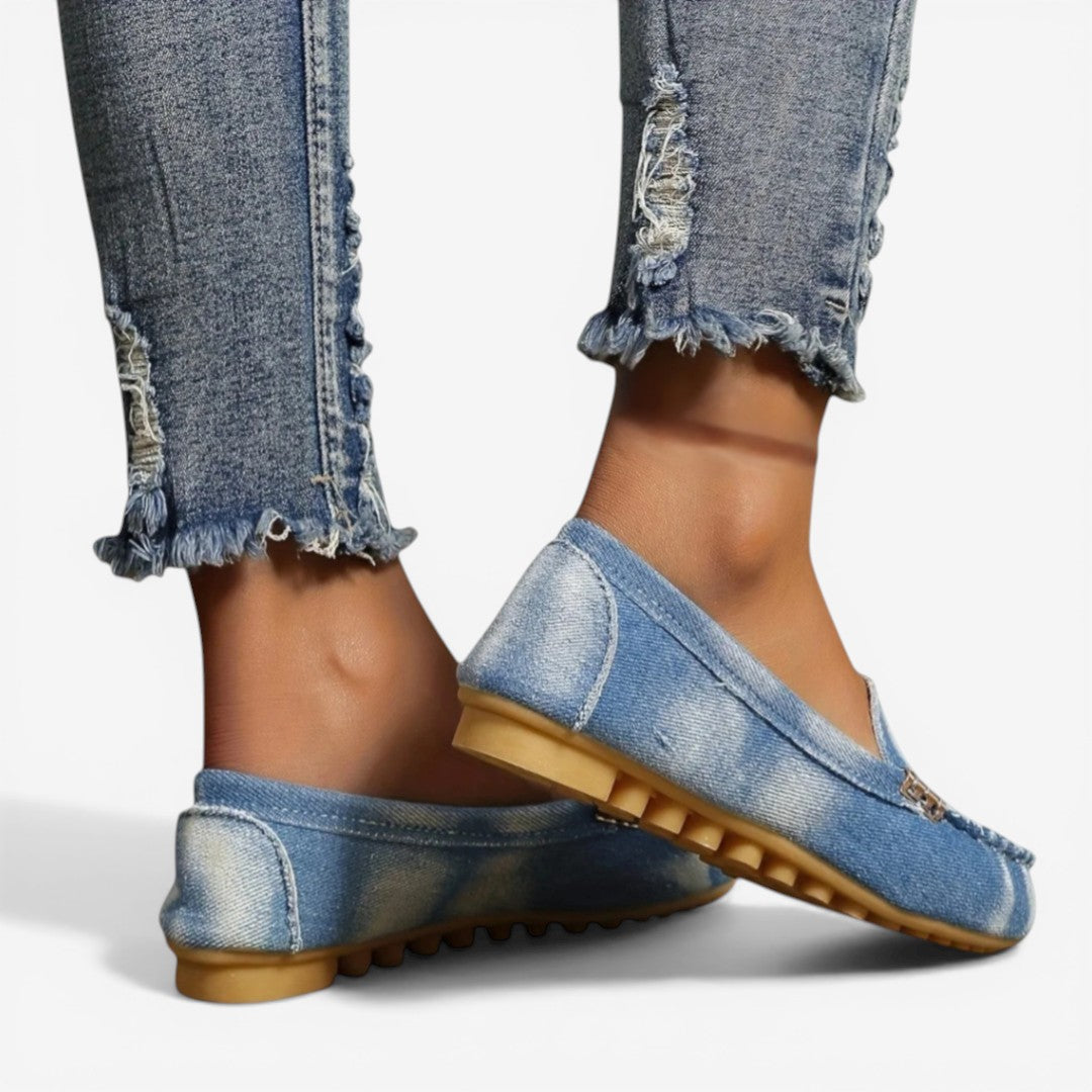 Friederike | Damen Flache Slipper Büro – Flache Büroschuhe Slipper Komfort 2026