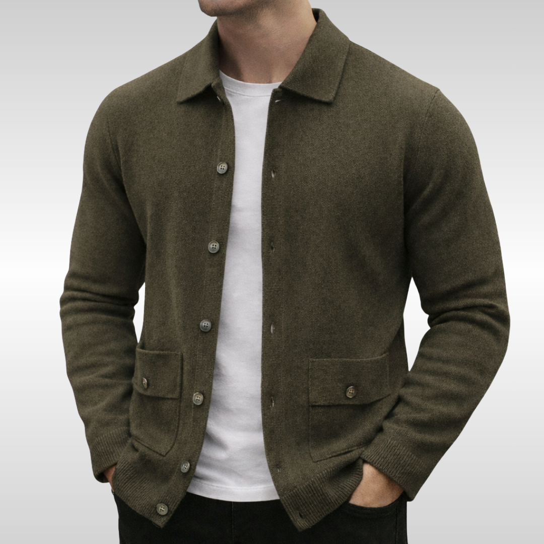 Lukas | Stilvoller Strickcardigan Herren