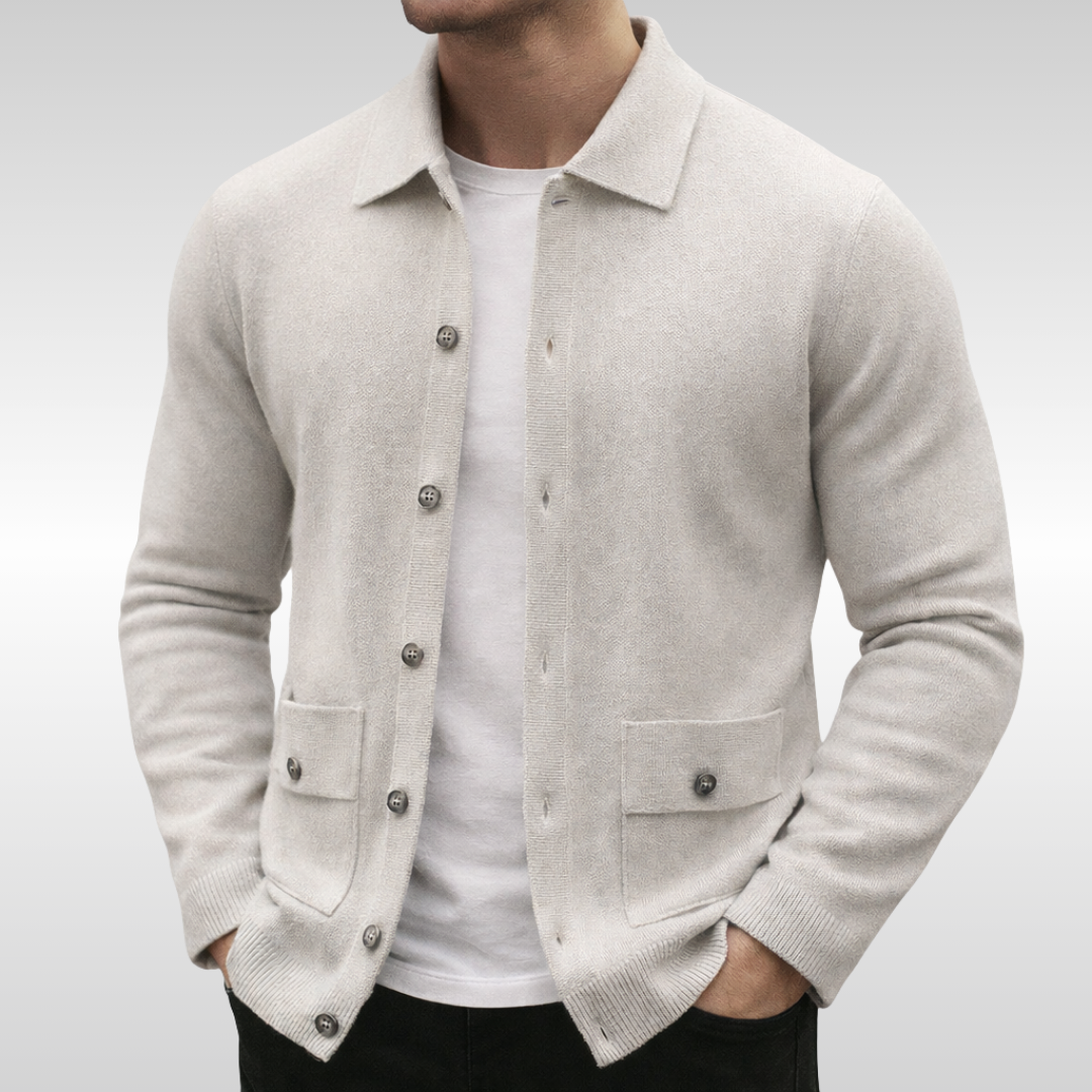 Lukas | Stilvoller Strickcardigan Herren